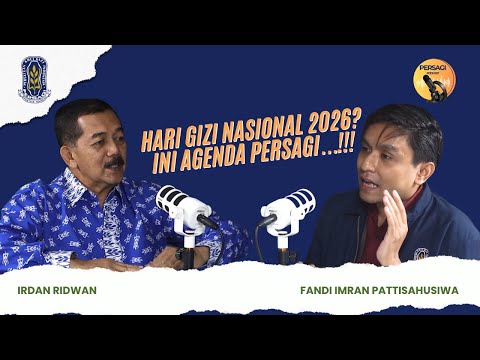 Hari Gizi Nasional 2026?? Ini Agenda PERSAGI Kabupaten Lombok Utara!!! | PERSAGI Kabupaten Lombok Utara PODCAST Eps. 16